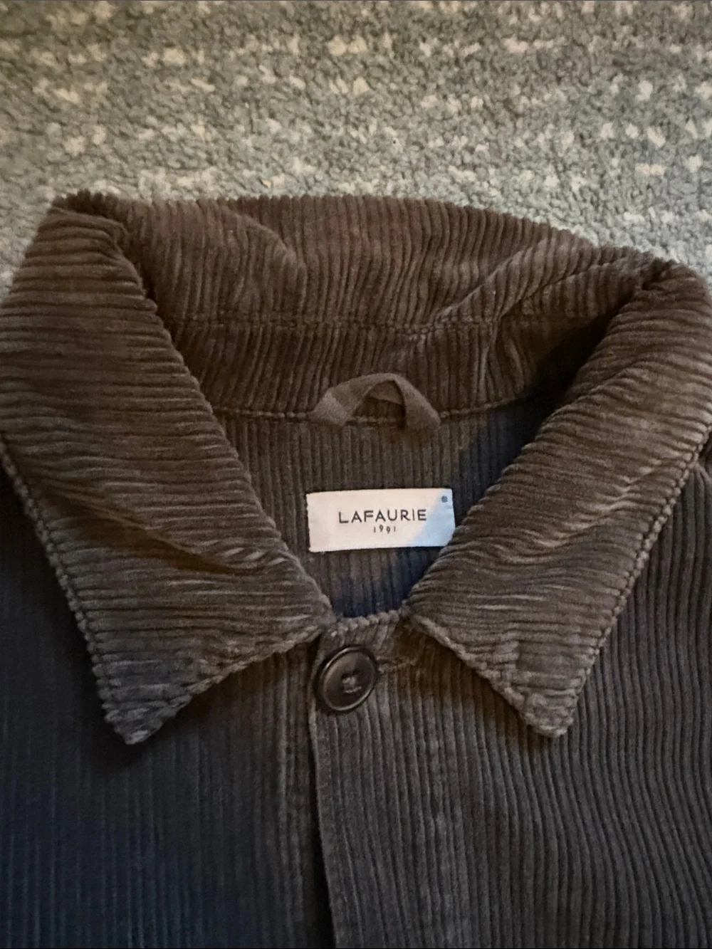 Lafaurie Men’s Corduroy French Chore Coat Size S